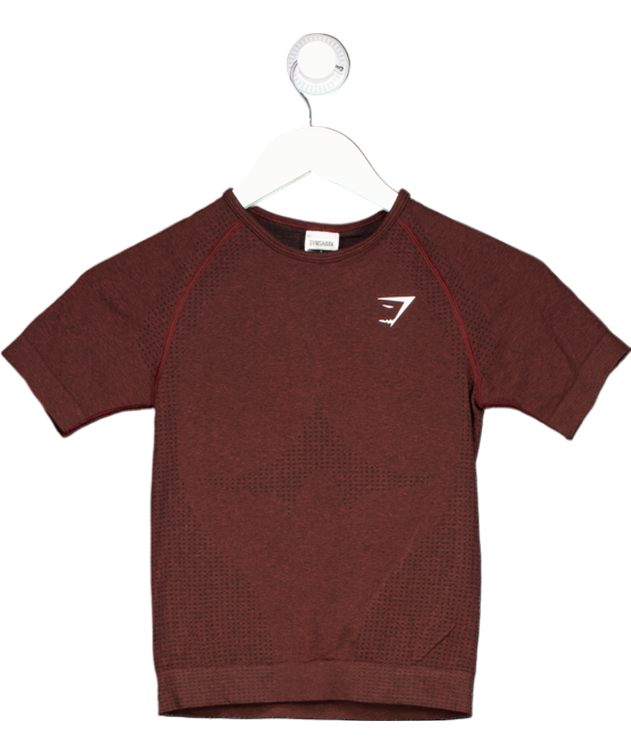 gymshark Red Seamless T-shirt UK S