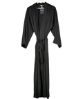 Victoria's Secret Black Fashion Show '24 Glazed Satin Long Robe UK M/L