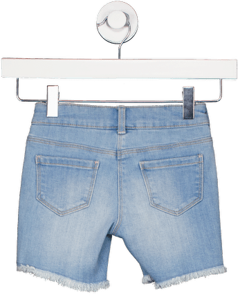 C&A Blue Denim Frayed Shorts 4 Years - Reliked