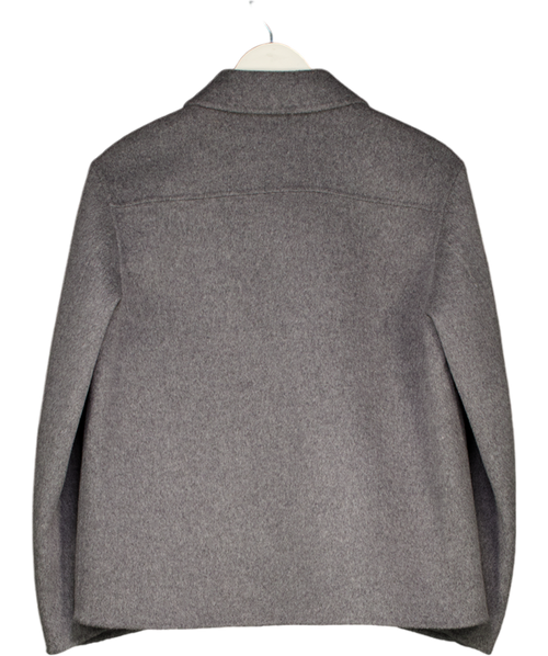 ARKET Grey Double Faced Wool Jacket UK 6