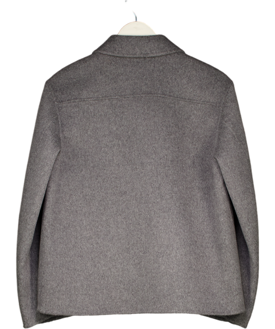 ARKET Grey Double Faced Wool Jacket UK 6