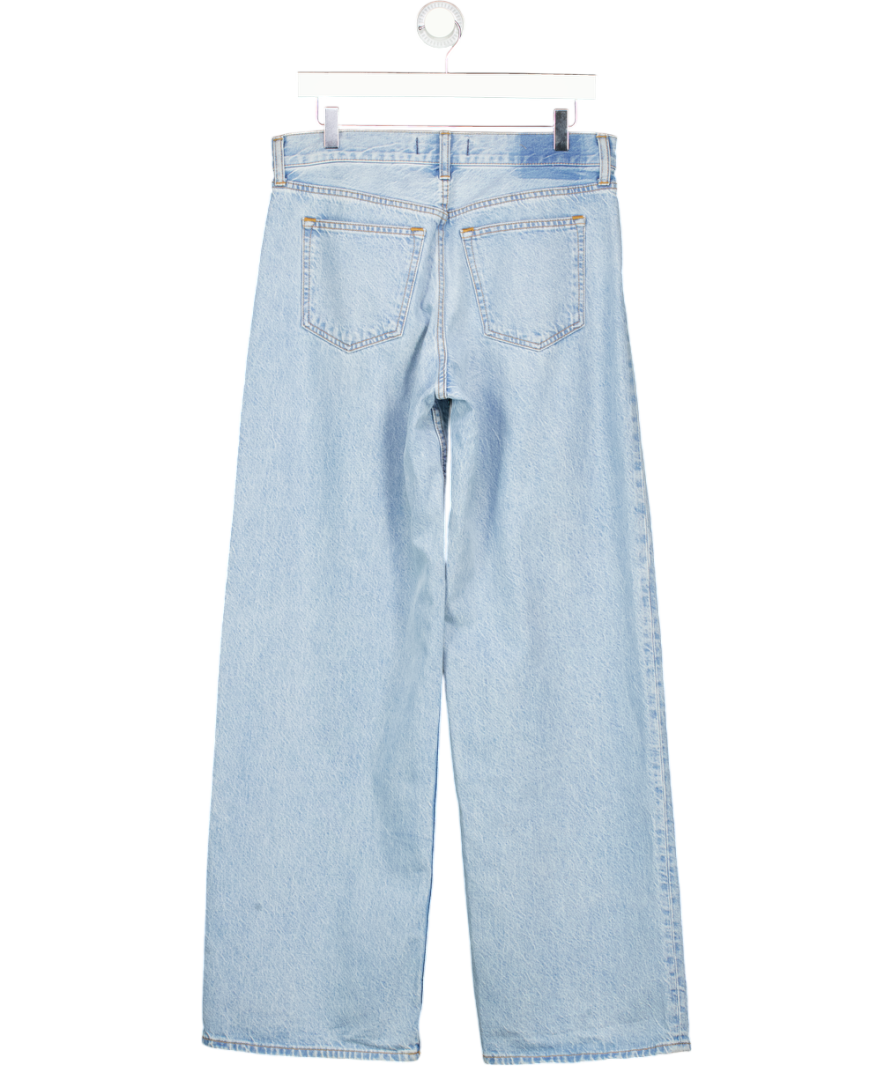 Abercrombie & Fitch Blue Low Rise Ultra Loose Jeans - Long Length W27