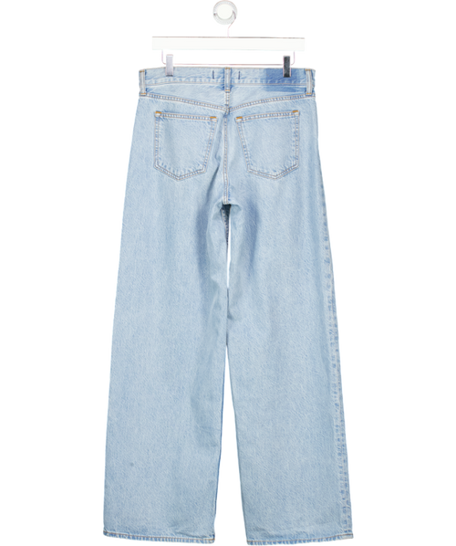 Abercrombie & Fitch Blue Low Rise Ultra Loose Jeans - Long Length W27