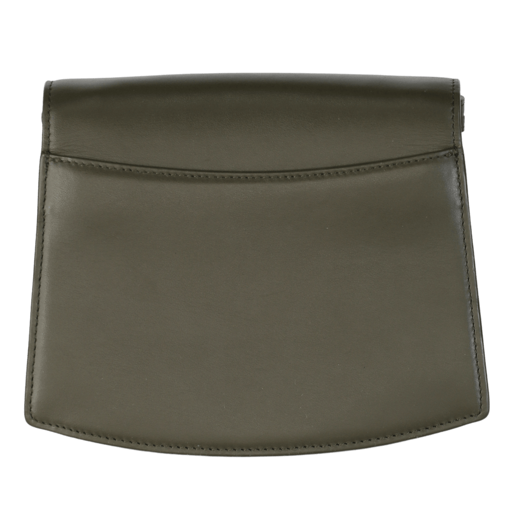 Cafune Green leather Pendulum Shoulder Bag - Reliked