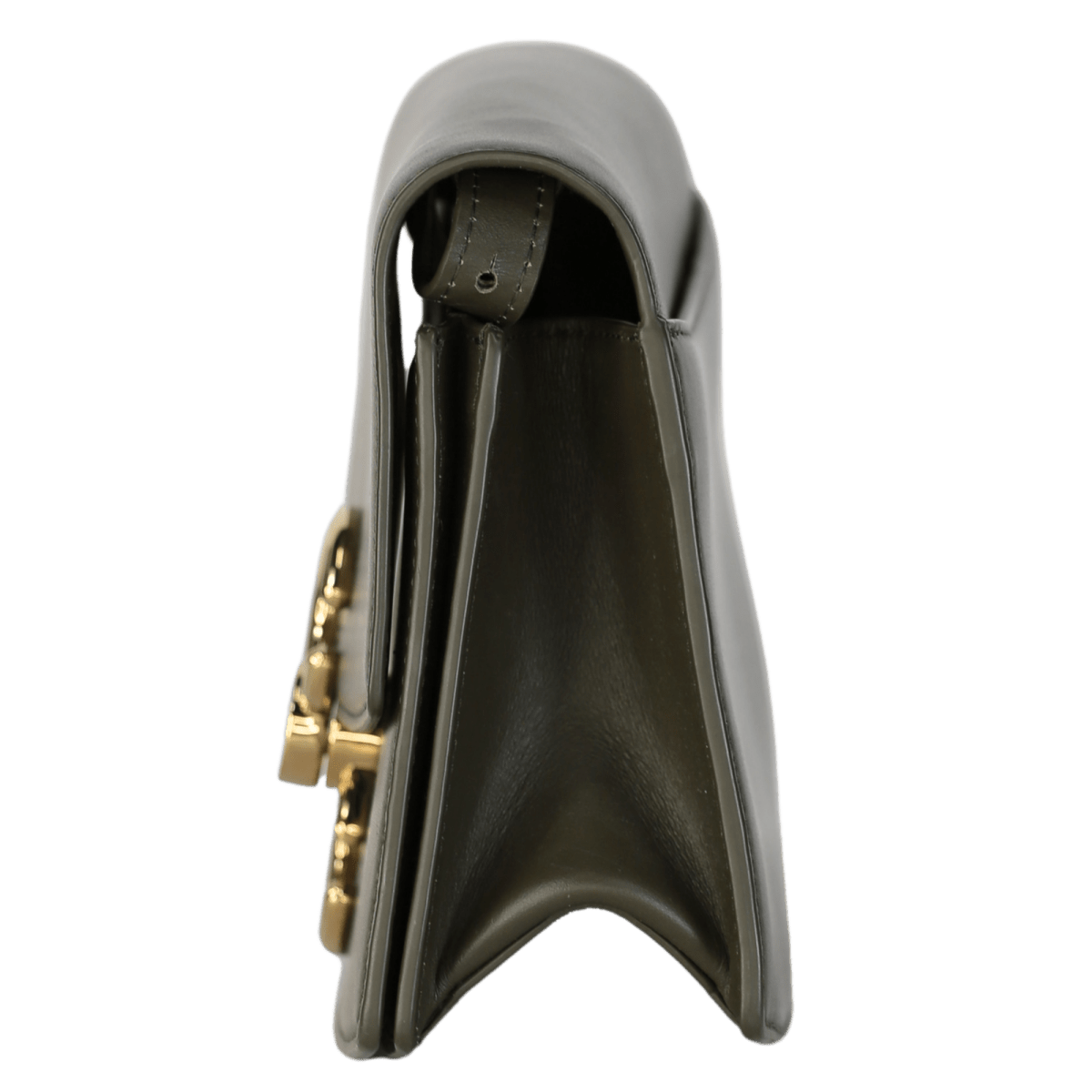 Cafune Green leather Pendulum Shoulder Bag - Reliked