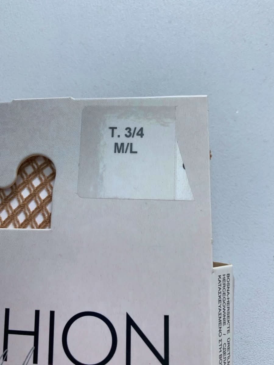 Calzedonia Nude Fashion Lights Fishnet Tights M/L - Reliked