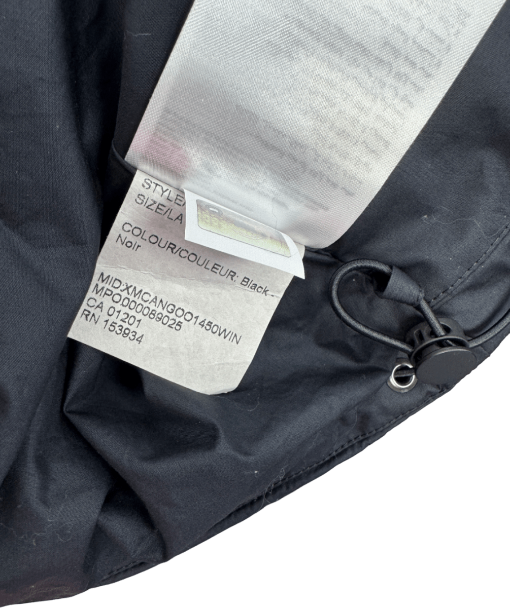 Canada Goose Black Down Filled Garnet Cropped Puffer Jacket UK S - Reliked