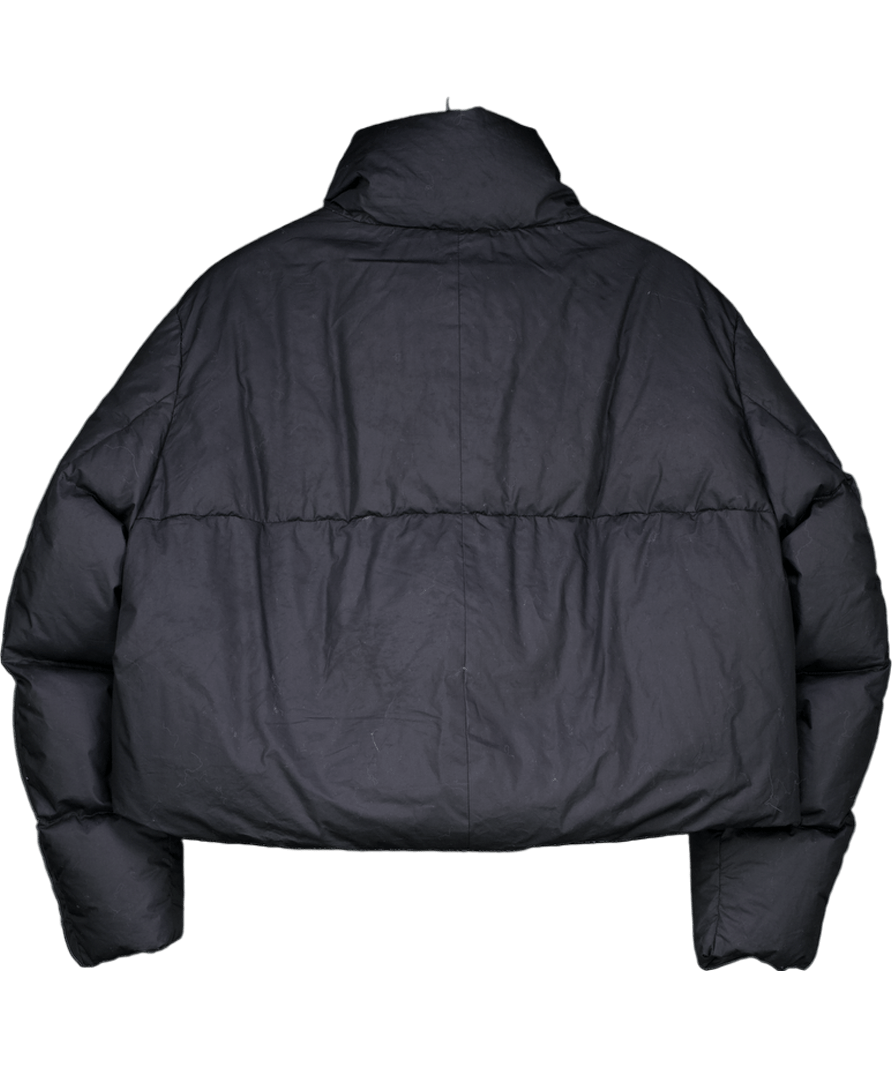 Canada Goose Black Down Filled Garnet Cropped Puffer Jacket UK S - Reliked