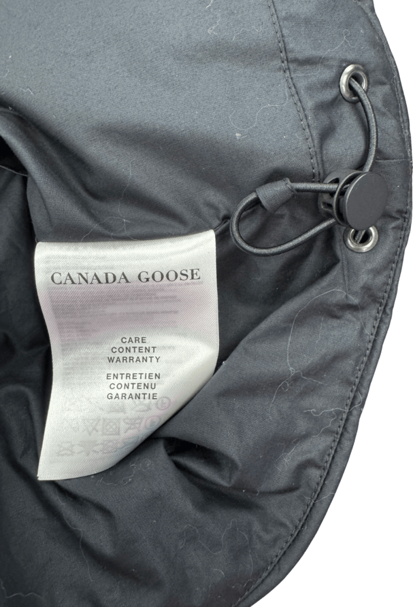 Canada Goose Black Down Filled Garnet Cropped Puffer Jacket UK S - Reliked