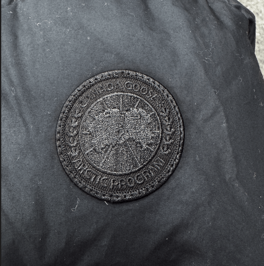 Canada Goose Black Down Filled Garnet Cropped Puffer Jacket UK S - Reliked