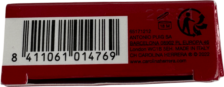 Carolina Herrera Metallic Mono Eyeshadow 14 Burgundy Shimmer 2g - Reliked