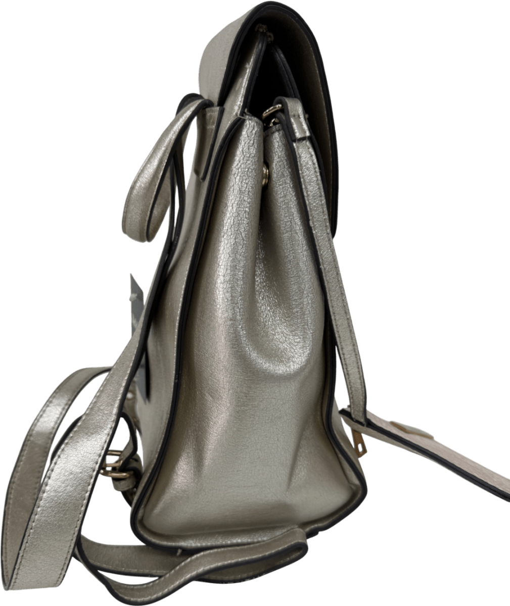 Carvela Metallic Gold Backpack - Reliked