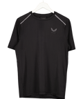 Castore Black Sportswear Metatek Short Sleeve T Shirt UK M - Reliked