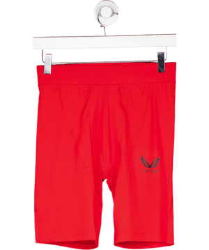 CASTORE Mens Baselayer Short - True Red UK M