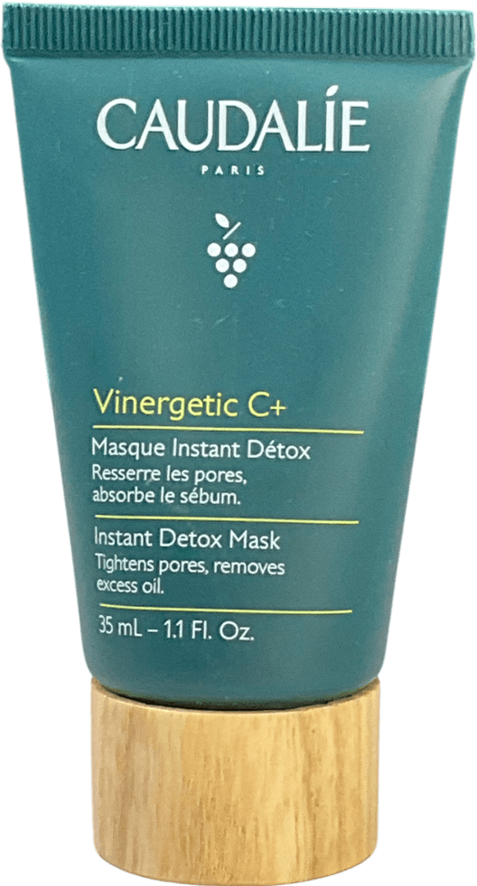 Caudalie Pore Minimising Instant Detox Mask, Mini 35ml - Reliked