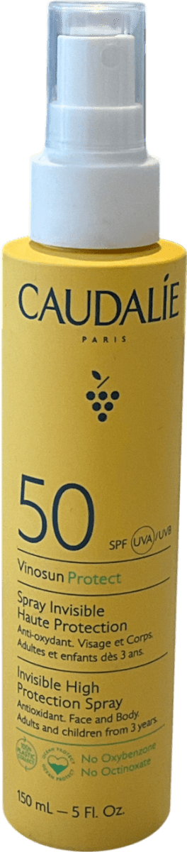 Caudalie Vinosun Protect Invisible High Protection Antioxidant Spray Spf50 150ml - Reliked