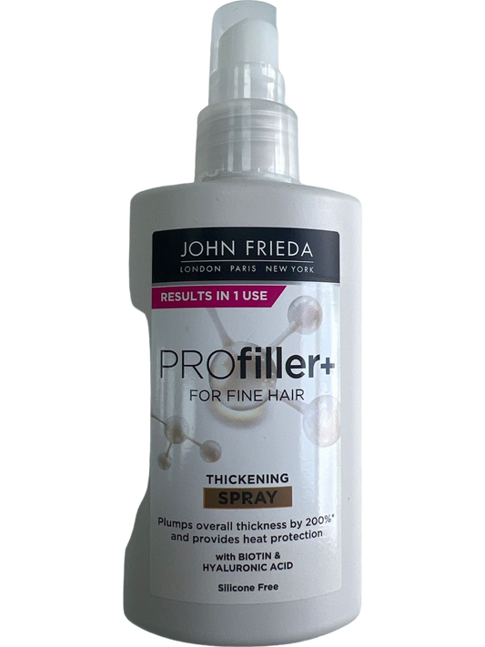 John Frieda Printed ProFiller+ Thickening Spray Hair Styling Tool 150ml