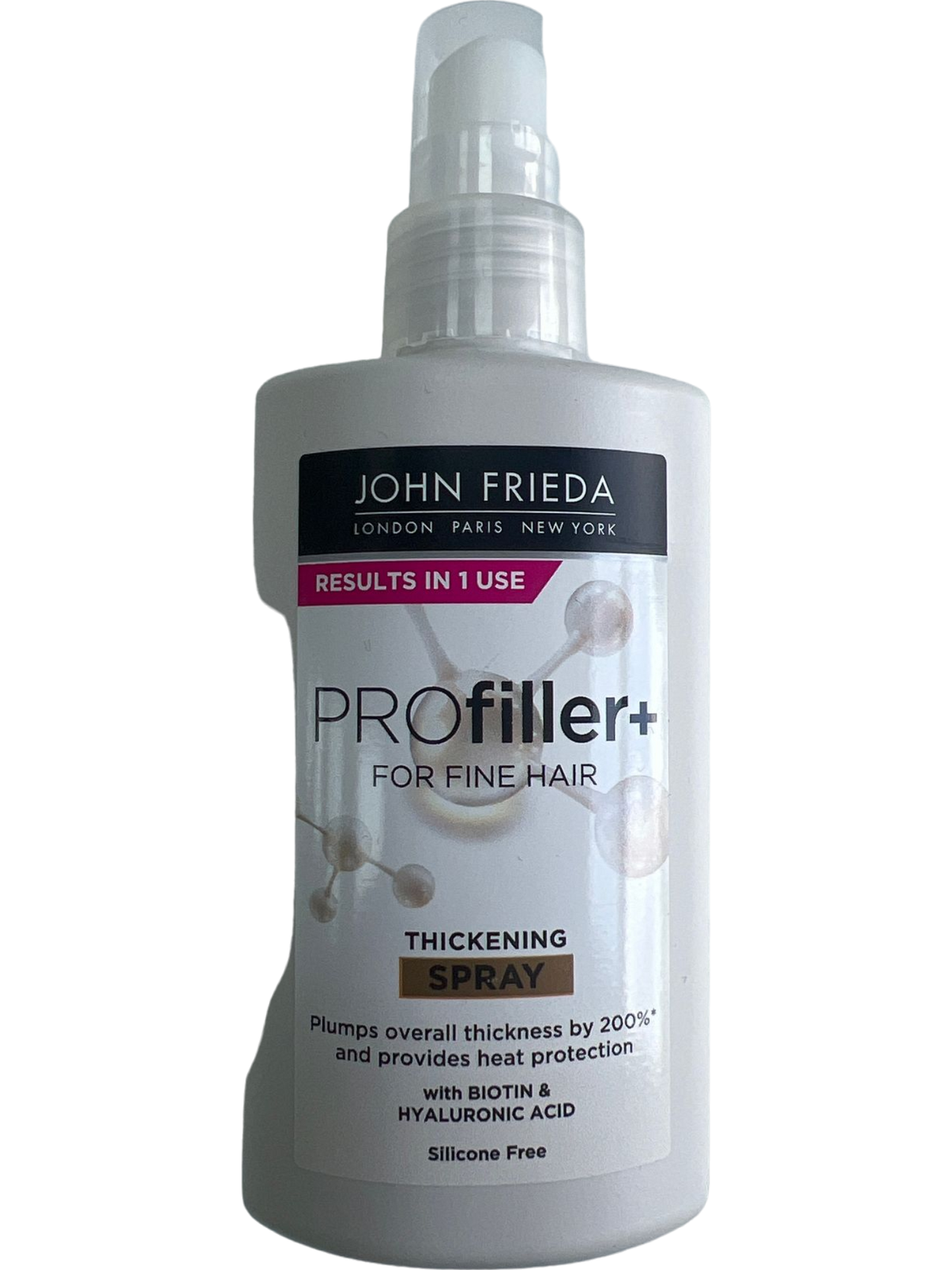 John Frieda Printed ProFiller+ Thickening Spray Hair Styling Tool 150ml