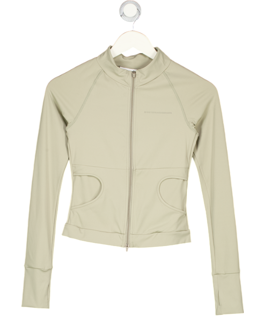 Sisters & Seekers Green Active Zip Up In Soft Pink UK XS