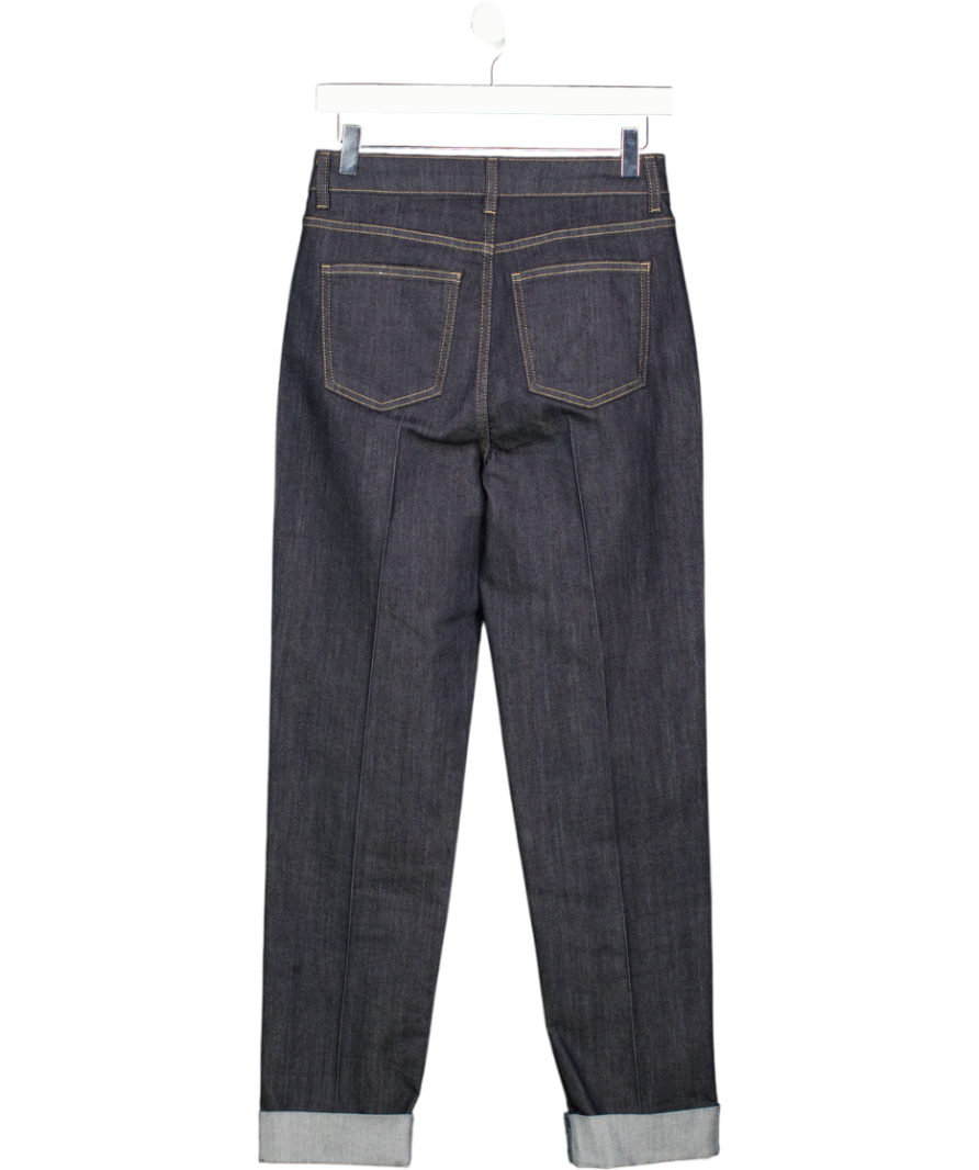 M&S Blue Harper Cigarette Smart Jeans - Long Length UK 8