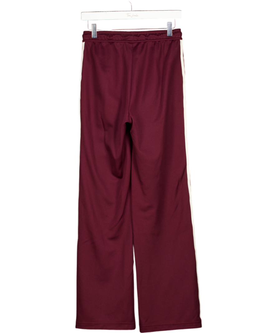 Sporty & Rich X Adidas Originals Adidas Track Pant - Merlot Red UK XS