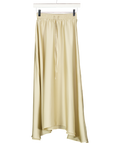 ARKET Cream Satin Maxi Skirt UK 6