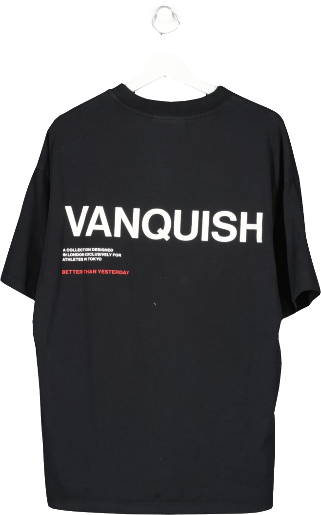 Vanquish Black Byt Essential T Shirt UK L