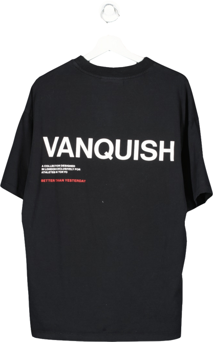 Vanquish Black Byt Essential T Shirt UK L