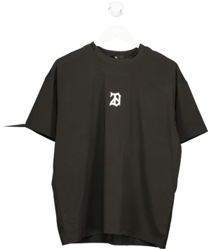 28 Black Mesh T-shirt UK S