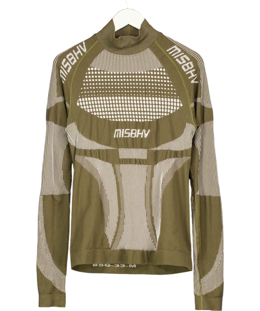 MISBHV Green Sport Europa Long Sleeve Top UK M
