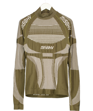 MISBHV Green Sport Europa Long Sleeve Top UK M
