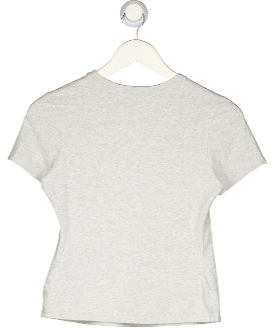 SKIMS Grey Cotton-jersey T-shirt UK M