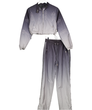 Trapstar Grey Shell Jacket And Joggers Set UK S
