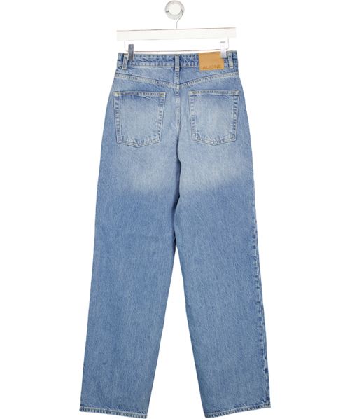 ALIGNE Blue High Rise Straight Leg Jeans W27