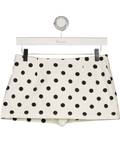 edikted White & Black Polka Dot Mini Skort UK XS