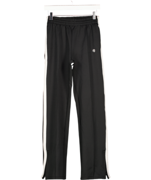 ANINE BING SPORT Black & White Track Pants UK XS