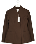 NA-KD Brown Sculpted Blazer UK 6