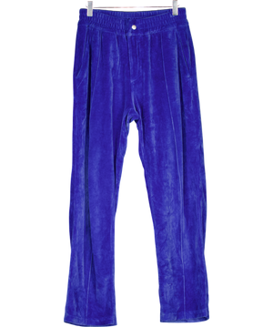 OAS Blue Azur Velour Pants UK S