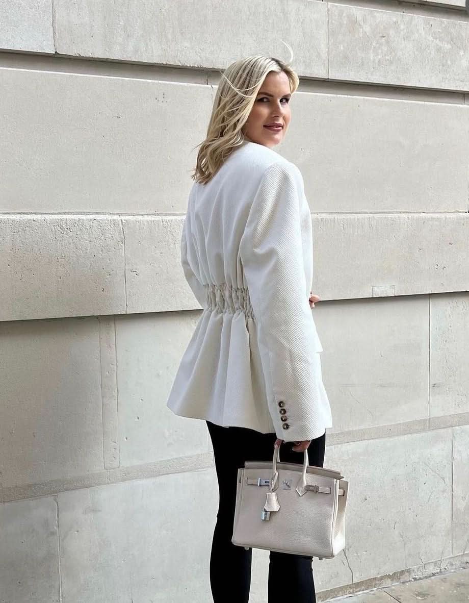 The Mannei White Blazer UK 12