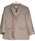 The Giving Movement Grey Structured Oversized Blazer UK L