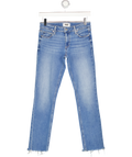 PAIGE Blue Mid Rise Boyfriend Jeans W23