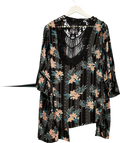 Yours With Black And Pink Cardigan UK XL