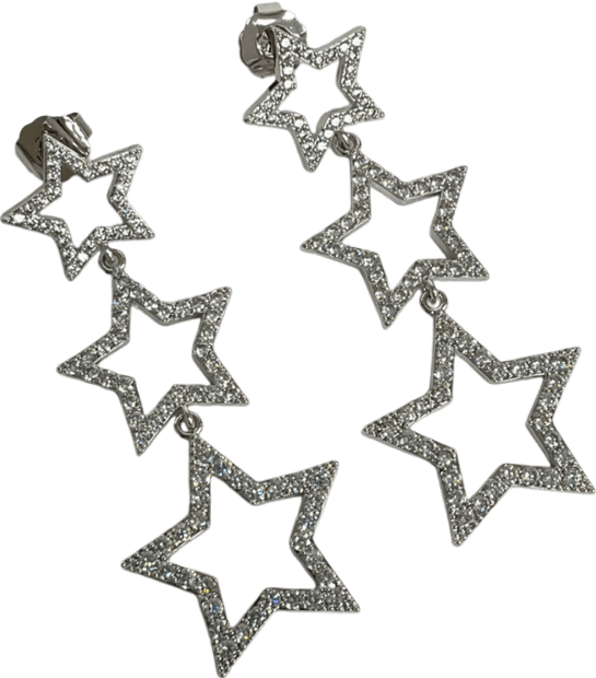 Celeste Starre Metallic Walk Of Fame Earrings - Reliked