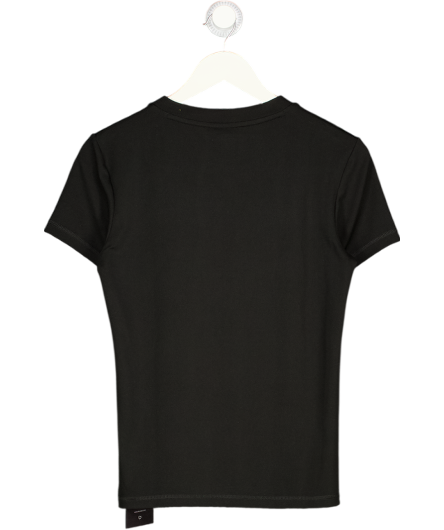 LACOSTE Black Slim Fit Ultra Dry Stretch Sport T-shirt UK 10