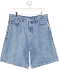 Pacsun Blue Ford Baggy Denim Shorts UK M