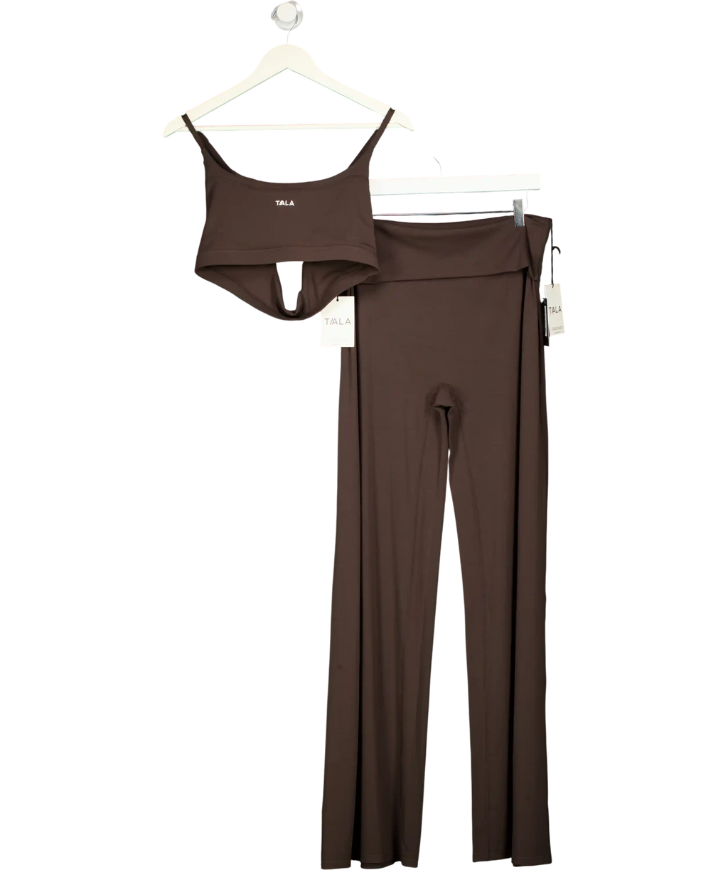 TALA Brown Dayflex Straight Leg Yoga Pant UK XL