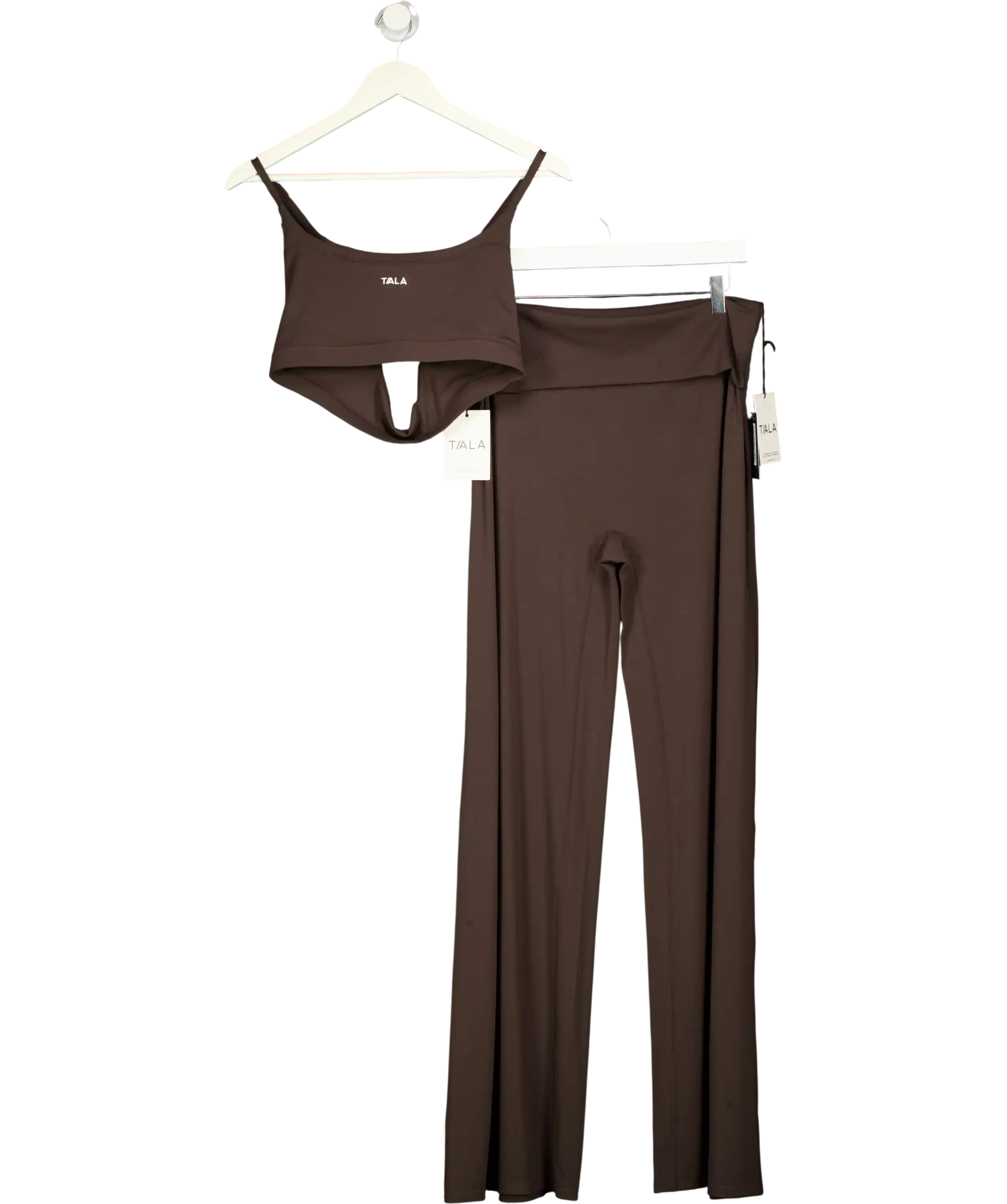 TALA Brown Dayflex Straight Leg Yoga Pant UK XL