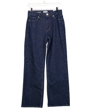 RIVER ISLAND Blue Relaxed Straight Jeans UK 8