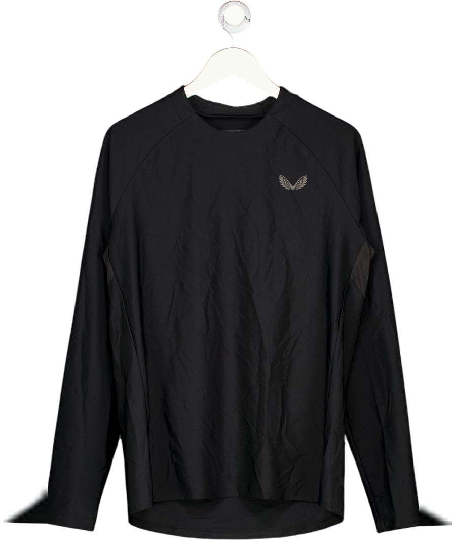CASTORE Black Long Sleeve Top UK L
