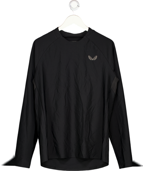 CASTORE Black Long Sleeve Top UK L
